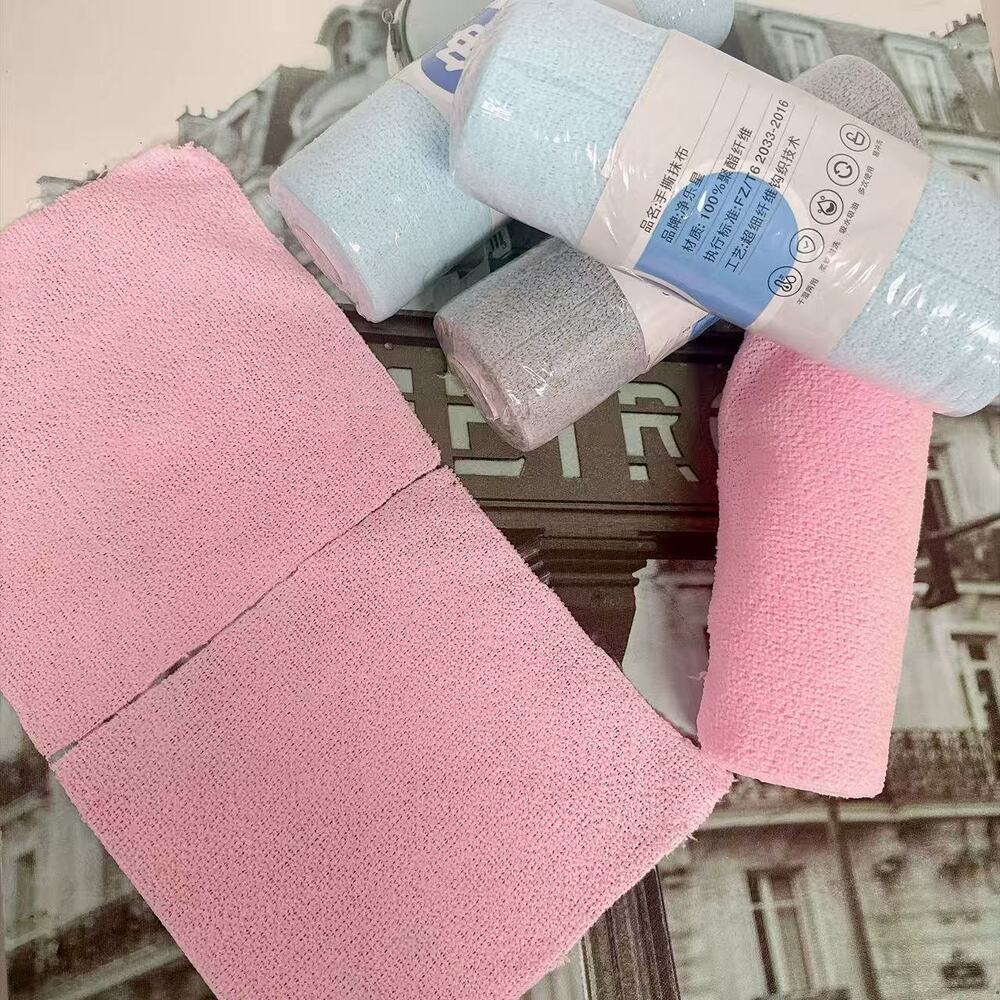 3‑Pack Reusable Tear‑Off Microfiber Kitchen Cleaning Towels